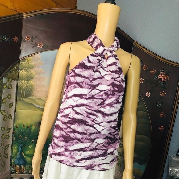 Calvin Klein Halter Neck Blouse Sz XS - Picture 1 of 3